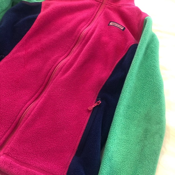 Vineyard Vines Color block Fleece - Picture 2 of 4